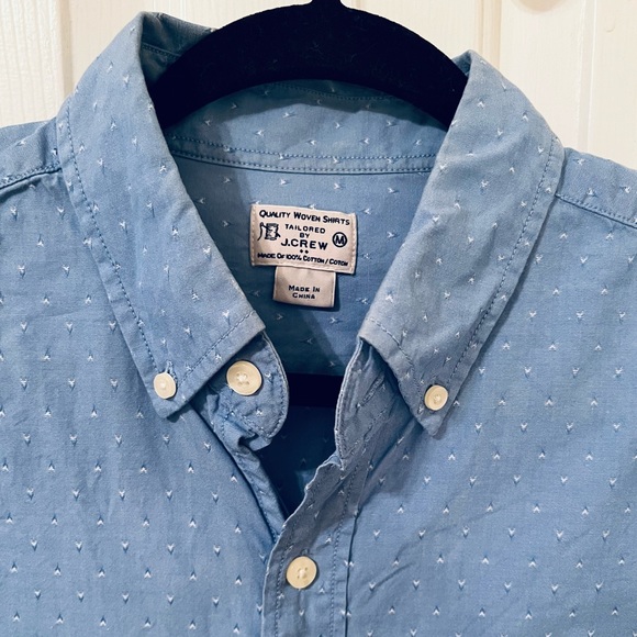 Tailored by J. Crew Collared Button Up (M) - Picture 1 of 7